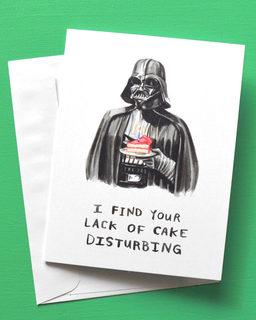 darth vader birthday card