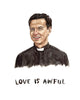 Hot Priest from Fleabag Painting Andrew Scott